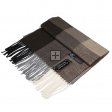 Cashmere Feel Scarf Vertical Stripe NY11-4 Brown