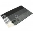 Cashmere Feel Scarf Vertical Stripe NY11-5 Grey