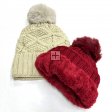 Cable Knit Pom-Pom Fleece Lined Hats NY3910 (8 Colors 1 DZ)
