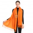 Premium Event Solid Pashmina NY7709 Orange