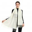 Premium Event Solid Pashmina NY7718 Ivory