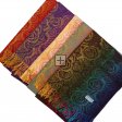 JB550 New Rose Jacquard Pashmina Dz Pack (6 Colors Assorted)