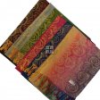 JB550 New Rose Jacquard Pashmina Dz Pack (6 Colors Assorted)