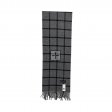 Classic Woven Cashmere Feel Scarf 51753: Grey/Blk