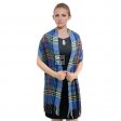 Plaid Cashmere Feel Scarf NY1510 :Classic Multi