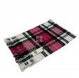 Cashmere Feel Scarf SW-05 Pink/White/Black