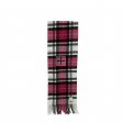 Cashmere Feel Scarf SW-05 Pink/White/Black