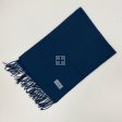 Cashmere Feel Scarf #NY226 Color: Steel Blue