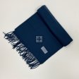 Cashmere Feel Scarf #NY226 Color: Steel Blue