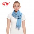 Cashmere Feel Scarf #YZ19-33 Cornflower