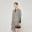 SF231455 Cashmere Touch Solid Shawl: Grey