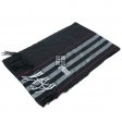 Cashmere Feel Scarf Stripe SF318 Color: Red/Black/Grey