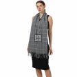 CASHMERE FEEL SCARF SW-28 Grey