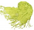 Wrinkle Solid Scarf M-13 Color: Grass Green