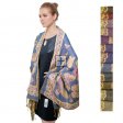 Butterfly Metallic Pashmina NY403S (9 Colors, 1Doz)