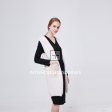 XG22116 Furry in Hoodie and Front Long Knit Vest: Beige