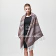 XG221213 Super Soft Oversized Blanket Scarf with Fringe Pink