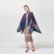 YY21126 Casual Color Block Poncho