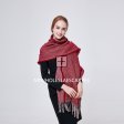 Woven Cashmere Feel Scarf YY211303 Red