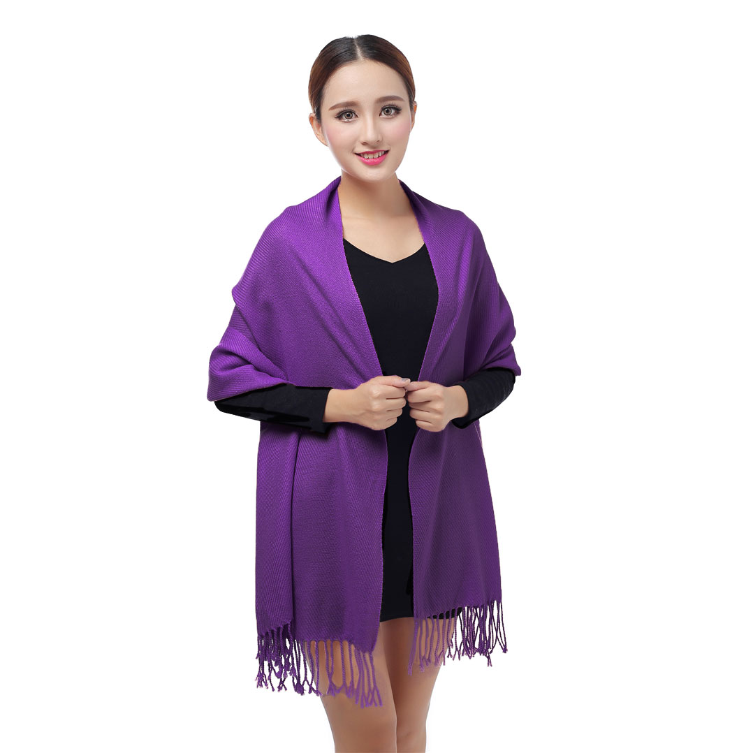 Solid Color Shawl AZ19-21 Purple [AZ19-21] - $10.00 : Wholesale scarves ...