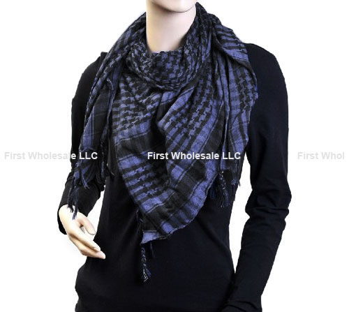 Midnight Blue/Black Scarf #6044