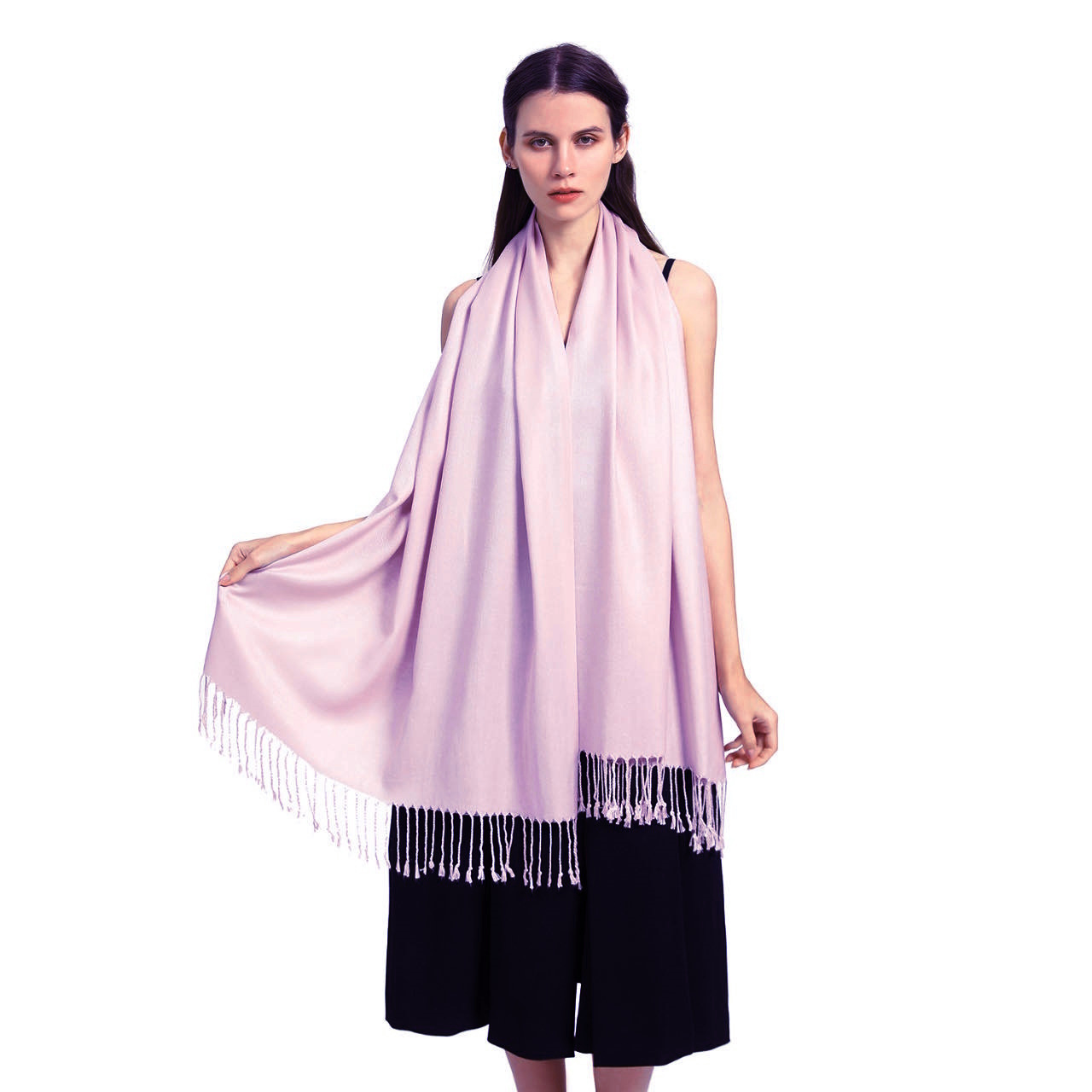 Solid Pashmina 8133 Thistle