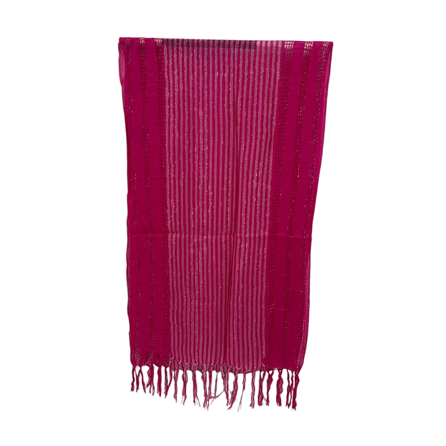 Metallic Threads Scarf JB045 (9Colors , 1Doz)