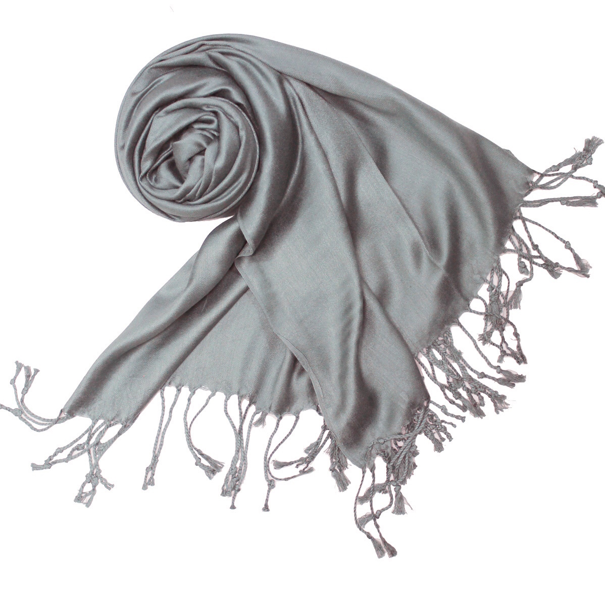 Solid Pashmina DXG31 Light Grey