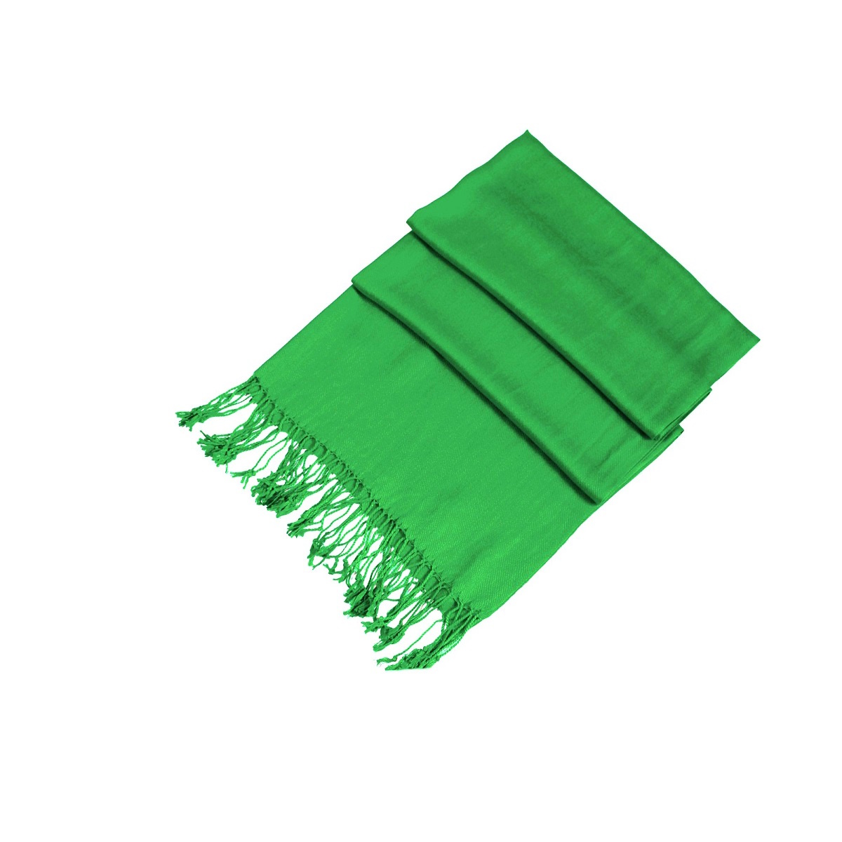 Solid Pashmina 8147C Kelly Green