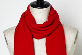 Solid Cashmere feel scarf